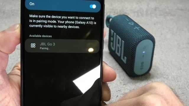 Pairing JBL GO 3 to an Android Phone (How to) смотреть онлайн