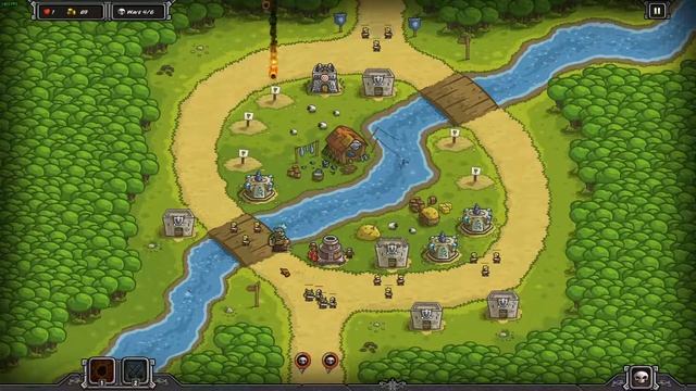 Kingdom Rush - TWIN RIVERS - Heroic (VETERAN) смотреть онлайн