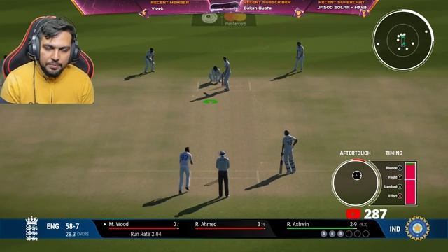 India vs England 2nd TEST Day 1 Match | England Tour Of India 2024 | Cricket 24 Live | RtxVivek смотреть онлайн