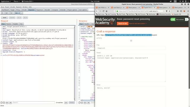 Basic password reset poisoning смотреть онлайн
