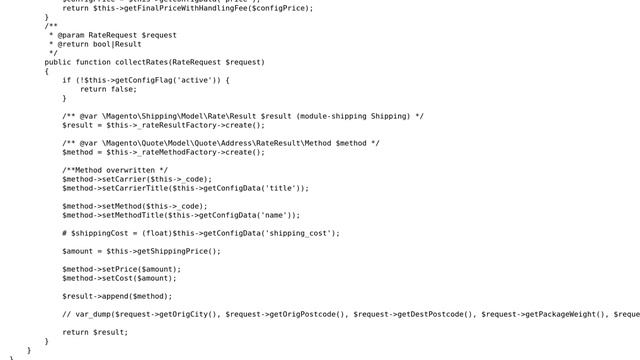 Exception #0 (ReflectionException): Class DroppaDroppaShippingModelCarrierDroppaShipping does... смотреть онлайн