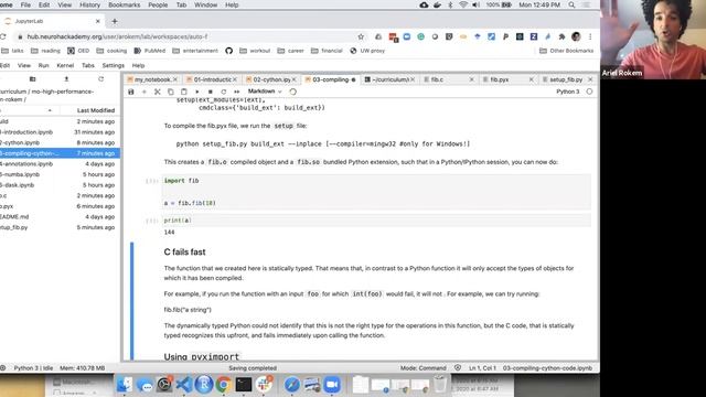 NeuroHackademy: Ariel Rokem - High Performance Python смотреть онлайн
