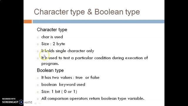 Data types Constants and Variables | Java Programming | 3350703 | Mrs K.M.Jha смотреть онлайн
