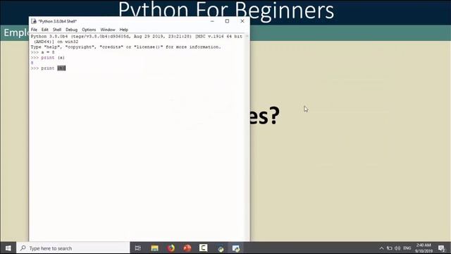 Python Basics for Absolute Beginner: Getting Started with Python in 10 minutes смотреть онлайн