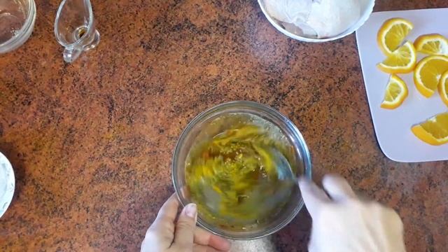 Куриные бедра в апельсиновом маринаде, запечённые в духовке смотреть онлайн