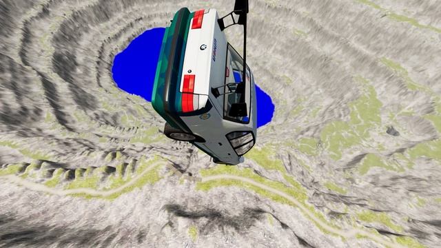 BeamNG.drive Best Crashes Car vs Leap of Death #815