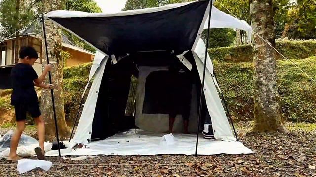 Tenda Blackdog Auto Tunnel White || Village 13 Killer ‼️
