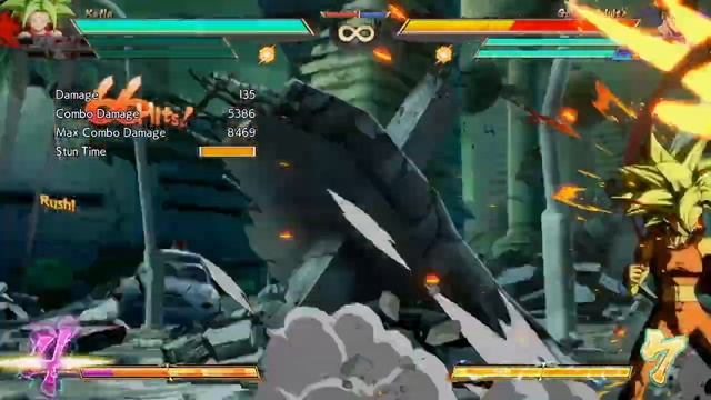 Dragon Ball FighterZ - Kefla/Android 18/Android 21 Combos смотреть онлайн