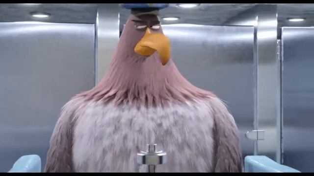 Chuck is peeing ( a funny clip). Angry Birds the movie 2 смотреть онлайн