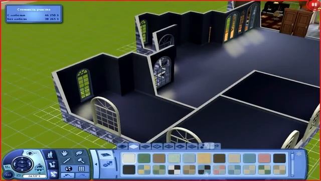 Симс 3 строительство дома 