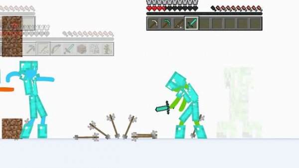 Animation vs  Minecraft original