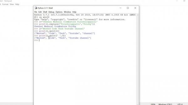 Python- String Substitution Functions Example