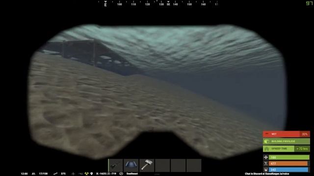 Rust - баллон с воздухом, подводное снаряжение смотреть онлайн