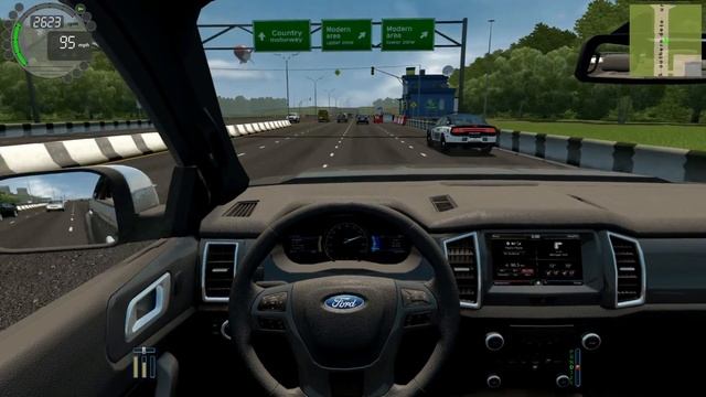Ford Endeavour Driving - Logitech G29 Gameplay - Realistic City Car Driving Simulator 2022 смотреть онлайн