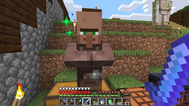 How to level up a Villager - Minecraft смотреть онлайн