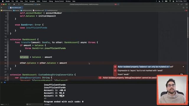 Actors in Swift - #Swift #Concurrency смотреть онлайн