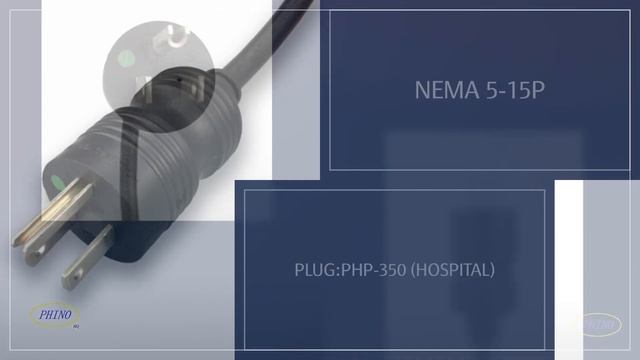 NEMA 5-15P Medical Plug To IEC 60320 C13 Connector, 3-Pin AC Power Cord смотреть онлайн