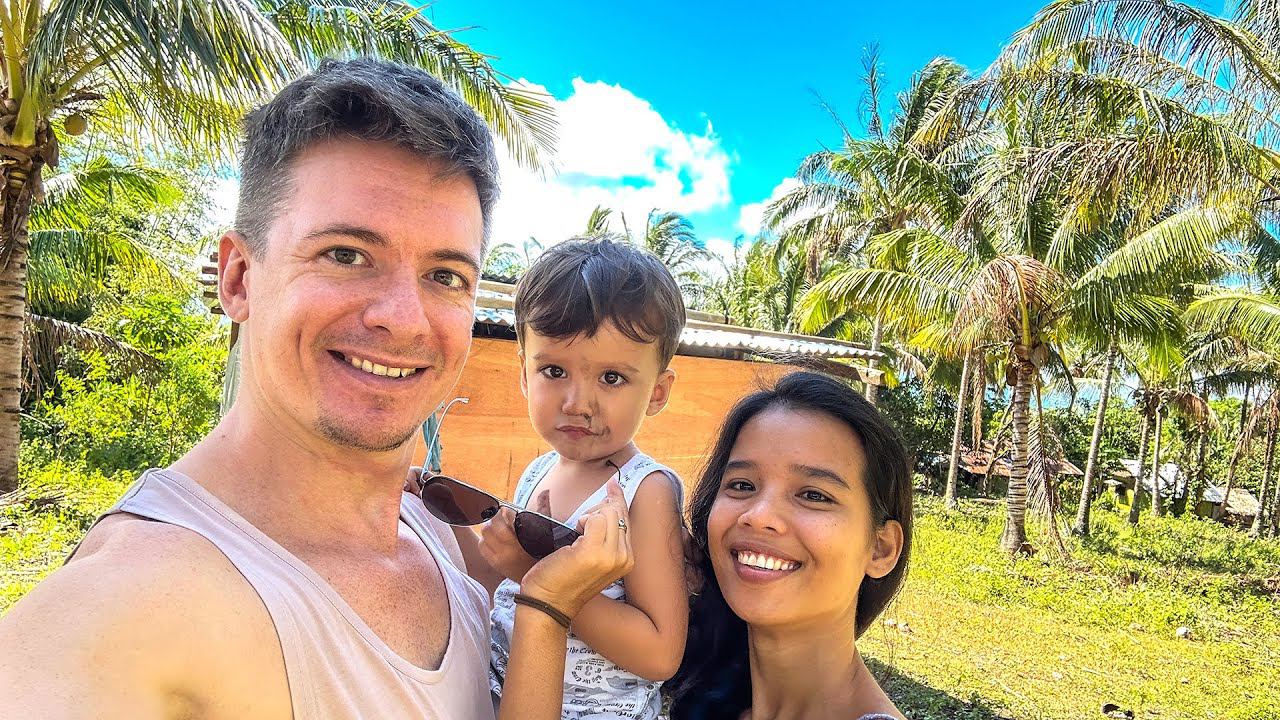 Начало строительства дома, не можем проехать к участку. Жизнь на Филиппинах смотреть онлайн