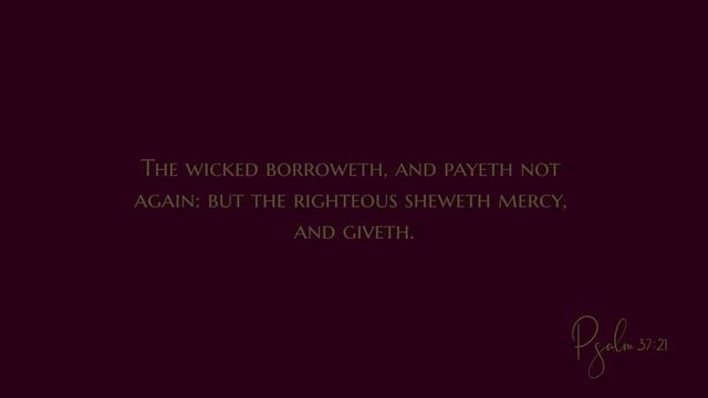 Psalm 37 - Audio Bible - King James Version - Psalms 37 смотреть онлайн