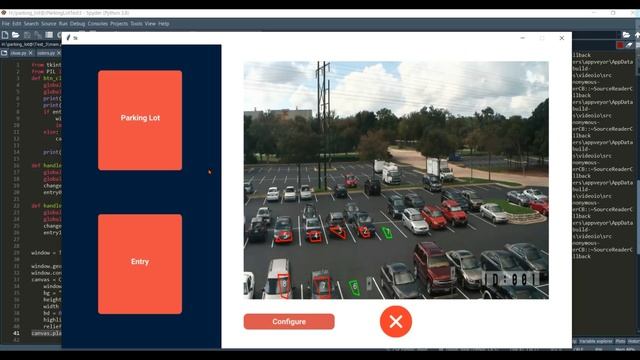 Parking Lot Detection || Python || OpenCV || Tkinter ||Project смотреть онлайн