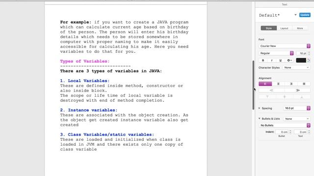 3.1 what are variables in java-part 1-local variable|static variable|instance variable смотреть онлайн