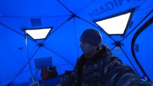 Рыбалка в  минус 30.  Тестирую палатку Хигаши без термостежки. Братское ВДХР. Ангара.