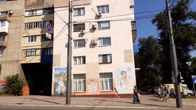 Мариуполь Осень ? Дорога к новому пирсу Пр. Мира, Металлургов, Куинджи, Приморский бульвар смотреть онлайн