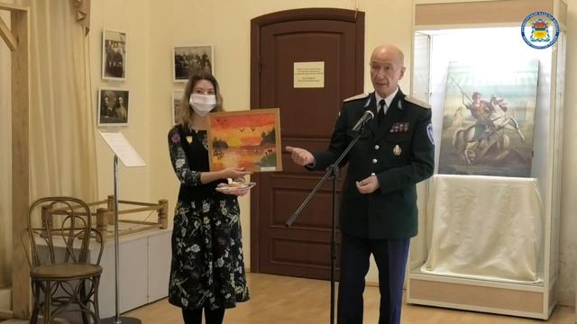 Открытие выставки «Оренбургское казачество. История в предметах».mp4 смотреть онлайн