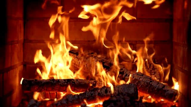 🔥 Fireplace 4K UHD! Fireplace with Crackling Fire Sounds. Fireplace Burning for Home смотреть онлайн
