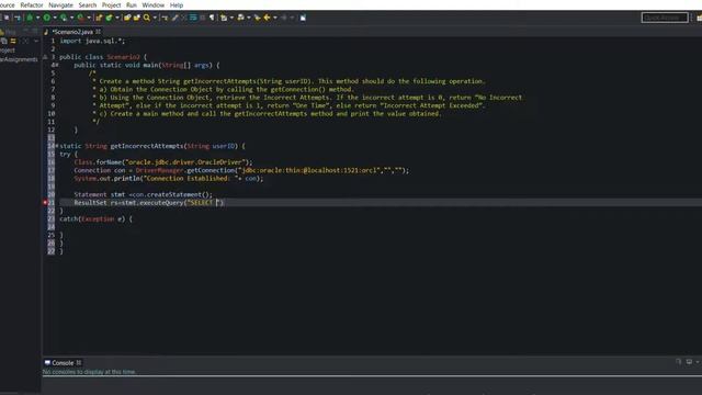getIncorrectAttempts(String userID) | JDBC смотреть онлайн