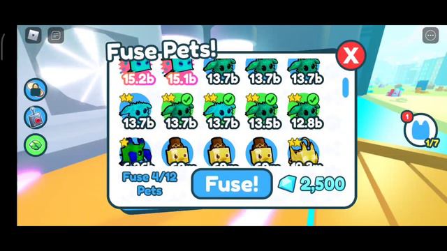 Fusing method for North Pole Wolf in pet simulator X Christmas Event. смотреть онлайн