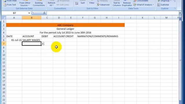 How to create General Ledger and Trial Balance with Excel (UrduHindi) || Google Work Sheet смотреть онлайн