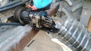 Гидравлика на минитрактор с мотоблока Форте. Насос гур зил130