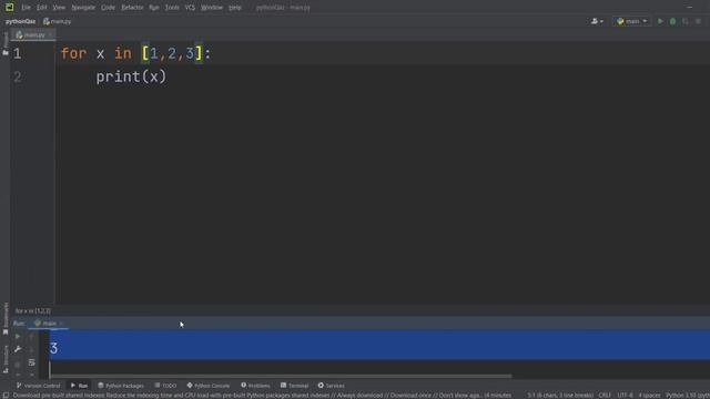 Python тілі: For циклі смотреть онлайн