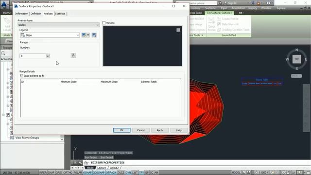 How to calculate volumes in AutoCad Civil 3D and surface creation Part 1 смотреть онлайн