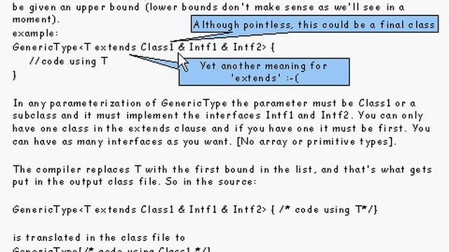 Java Tutorial 24.29: Generic types and Wildcard types смотреть онлайн