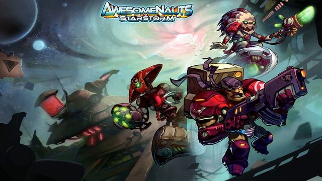 Awesomenauts Starstorm OST - Spanking Stars смотреть онлайн