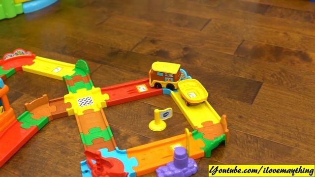 Kids' Toy Trains: Vtech Go Go Smart Wheels Interactive Train Set. Treasure Mountain Train Adventure смотреть онлайн