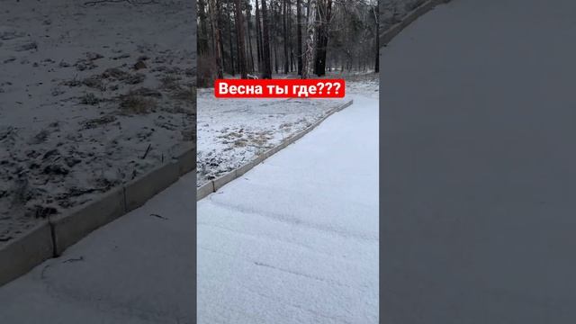 Ужас !!! Весна в Сибири!!!/Дачный сезон не начнётся/АПРЕЛЬ 2023 года смотреть онлайн
