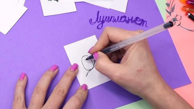 12 DIY Весенние НАКЛЕЙКИ своими руками! БЕЗ КЛЕЯ! смотреть онлайн