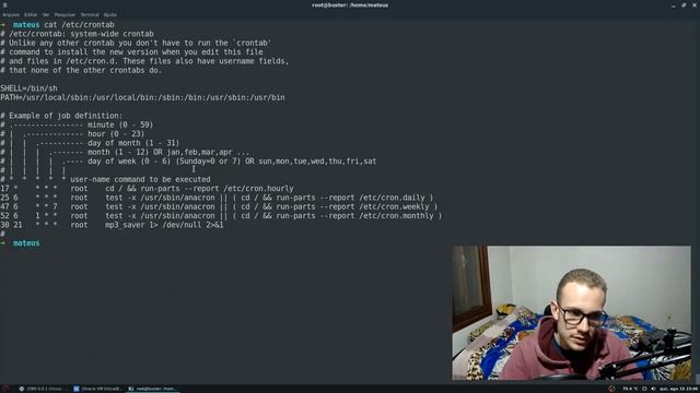 SERVIDOR LINUX #9 - AGENDAMENTO de TAREFAS com o CRON смотреть онлайн