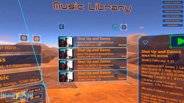 BeatSaver-maps in Holodance смотреть онлайн