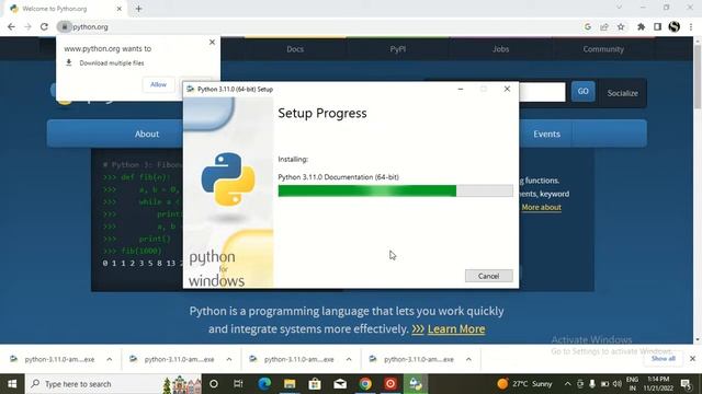 Installing Python In windows 10 смотреть онлайн