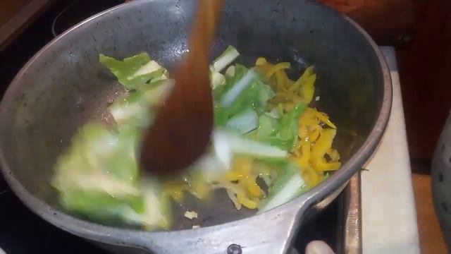 5 минут и обед готов Тушёная китайская капуста Постное блюдо