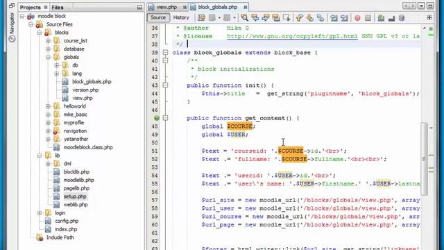 Moodle Programming: Part 14 - Globals смотреть онлайн