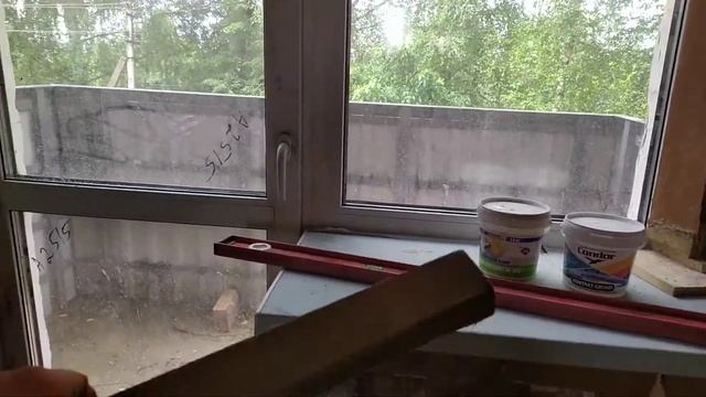 Устройство откосов часть 2