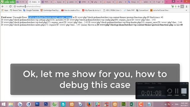 mysql escape string replacement | how to debug this case смотреть онлайн