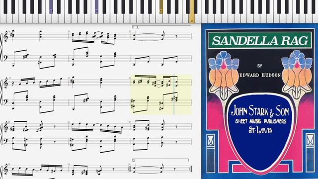 Sandella Rag by Edward Hudson (Dorian Henry, piano rendition) смотреть онлайн