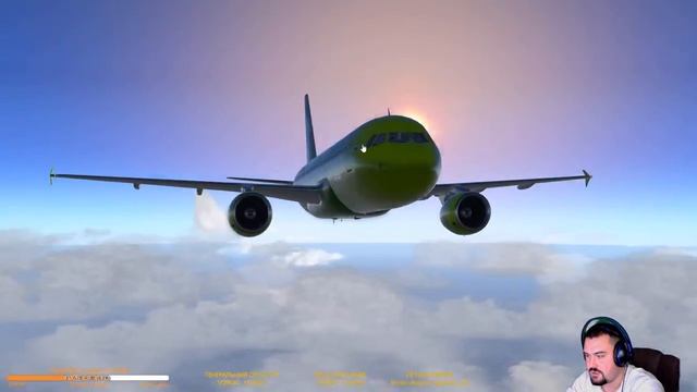 X-plane 11 | Москва-Домодедово UUDD - Тиват LYTV | FlightFactor A320 S7 Airlines | Невероятный захо смотреть онлайн
