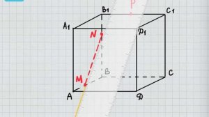Сечение куба. Как строить сечение куба. Метод следов. Метод параллельности